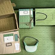 	 Bagsaaa Gucci Ophidia Mini Jumbo GG shoulder bag green - 19x9.5x5cm - 3
