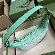 	 Bagsaaa Gucci Ophidia Mini Jumbo GG shoulder bag green - 19x9.5x5cm - 2