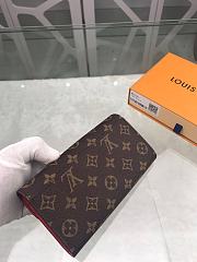 Bagsaaa Louis Vuitton Sarah Wallet Red - 19 x 10.5 x 2.5 cm - 2