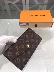 Bagsaaa Louis Vuitton Sarah Wallet Red - 19 x 10.5 x 2.5 cm - 3