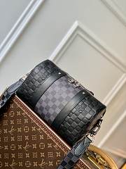 Bagsaaa Louis Vuitton City Keepall Damier Graphite - 27 x 17 x 13cm - 6