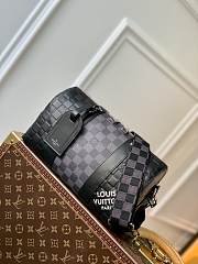 Bagsaaa Louis Vuitton City Keepall Damier Graphite - 27 x 17 x 13cm - 3