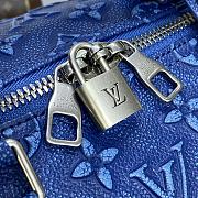 Bagsaaa Louis Vuitton Keepall Bandouliere Bag 50 Denim Blue - 50 x 29 x 23 cm - 5