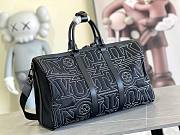 Bagsaaa Louis Vuitton Keepall Bag 50B nylon material - M21428 - 50 x 29 x 23 cm - 1