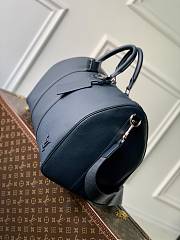 Bagsaaa Louis Vuitton Keepall Bandoulière 50 Aerogram Dark Blue - 50 x 29 x 23 cm  - 6