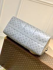 Bagsaaa Louis Vuitton Keepall Monogram Grey - 50 x 29 x 23 cm - 4