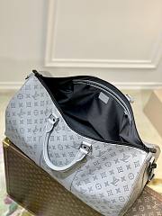 Bagsaaa Louis Vuitton Keepall Monogram Grey - 50 x 29 x 23 cm - 2