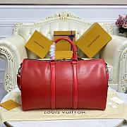 Bagsaaa Louis Vuitton x Supreme Keepall Bandouliere Red - 45*20*26cm - 6