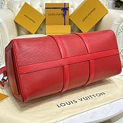 Bagsaaa Louis Vuitton x Supreme Keepall Bandouliere Red - 45*20*26cm - 5
