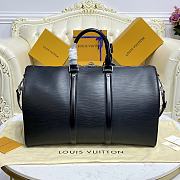 	 Bagsaaa Louis Vuitton x Supreme Keepall Bandouliere Black - 45*20*26cm - 6