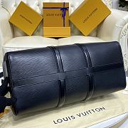 	 Bagsaaa Louis Vuitton x Supreme Keepall Bandouliere Black - 45*20*26cm - 3