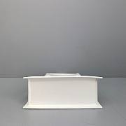 Bagsaaa Jacquemus Le Grand Chiquito White Leather - 22x18cm - 5