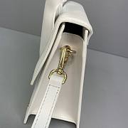 Bagsaaa Jacquemus Le Grand Chiquito White Leather - 22x18cm - 4