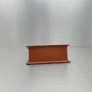 	 Bagsaaa Jacquemus Le Grand Chiquito Brown Leather - 22x18cm - 4