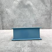 	 Bagsaaa Jacquemus Le Grand Chiquito Light Blue Leather - 22x18cm - 3