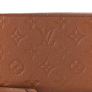 Bagsaaa Louis Vuitton Zippy Wallet Cognac - 19.5 x 10.5 x 2.5 cm - 2