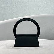 Bagsaaa Jacquemus Le Sac Rond Cirlce Bag Black -  26 x 12.5 cm - 4