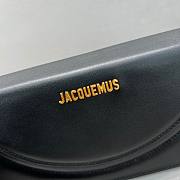 Bagsaaa Jacquemus Le Sac Rond Cirlce Bag Black -  26 x 12.5 cm - 5