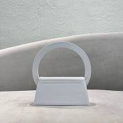 	 Bagsaaa Jacquemus Le Sac Rond Cirlce Bag White - 26 x 12.5 cm - 4