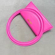 	 Bagsaaa Jacquemus Le Sac Rond Cirlce Bag Pink - 26 x 12.5 cm - 5
