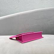 	 Bagsaaa Jacquemus Le Sac Rond Cirlce Bag Pink - 26 x 12.5 cm - 3