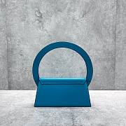	 Bagsaaa Jacquemus Le Sac Rond Cirlce Bag Blue - 26 x 12.5 cm - 5