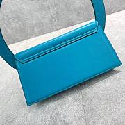 	 Bagsaaa Jacquemus Le Sac Rond Cirlce Bag Blue - 26 x 12.5 cm - 2