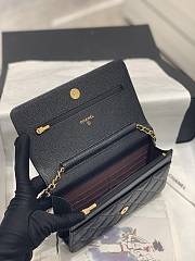	 Bagsaaa Chanel WOC Caviar Leather Black With Gold Hardware - 19-3.5-12cm - 2