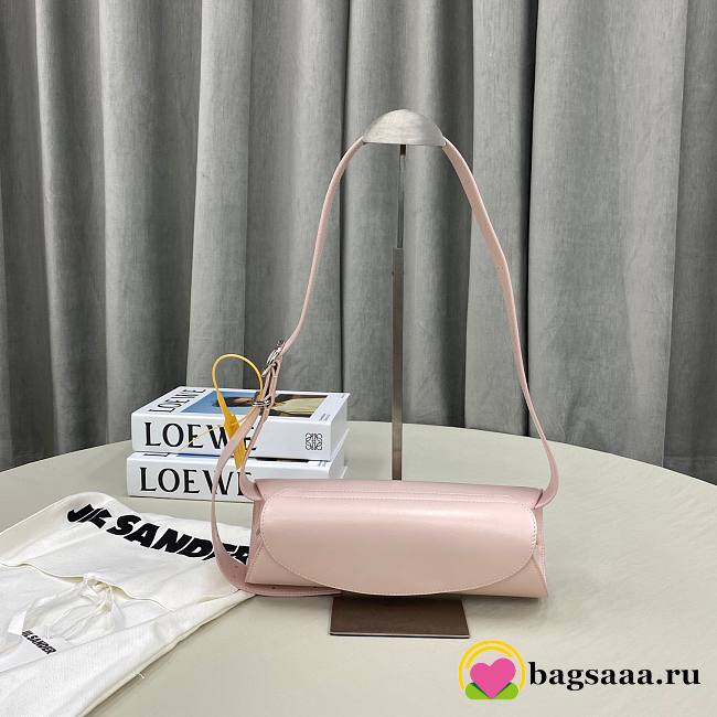 Bagsaaa Jilsander Cannolo Pink Bag - 28x13x9cm - 1