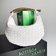 Bagsaaa Bottega Veneta Sardine Top Handle White Bag - 36*3*24cm - 3