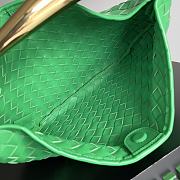 	 Bagsaaa Bottega Veneta Sardine Top Handle Green Bag - 36*3*24cm - 4