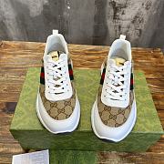 	 Bagsaaa Gucci Sneaker GG White - 3