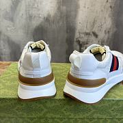 	 Bagsaaa Gucci Sneaker GG Full Wwhite - 2