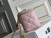 Bagsaaa nChanel Vanity Pink Bag - 17x9.5x8cm - 4