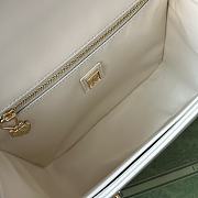 	 Bagsaaa Gucci Equestrian inspired shoulder white bag - 21x20x7cm - 6