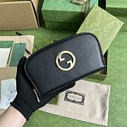Bagsaaa Gucci Blondie Long Wallet Black - 21x11cm - 1