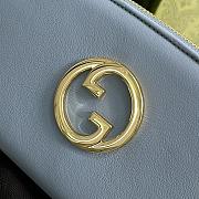 	 Bagsaaa Gucci Blondie Long Wallet Blue - 21x11cm - 6