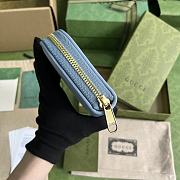	 Bagsaaa Gucci Blondie Long Wallet Blue - 21x11cm - 3