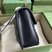 Bagsaaa Gucci Deco Mini Shoulder Bag Black - W18cm x H14.5cm x D8cm - 6