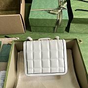 	 Bagsaaa Gucci Deco Mini Shoulder Bag White - W18cm x H14.5cm x D8cm - 3