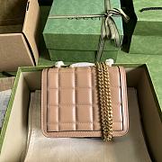 	 Bagsaaa Gucci Deco Mini Shoulder Bag Rose beige - W18cm x H14.5cm x D8cm - 3
