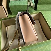 	 Bagsaaa Gucci Deco Mini Shoulder Bag Rose beige - W18cm x H14.5cm x D8cm - 2