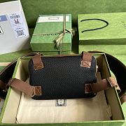 Bagsaaa Gucci Gg Retro Holster Bag In Brown - 28*18*6cm - 5