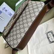 Bagsaaa Gucci Gg Retro Holster Bag In Brown - 28*18*6cm - 6