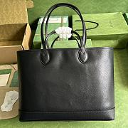 	 Bagsaaa Gucci Ophidia medium tote black bag - W38.5cm x H28.5cm x D15cm - 3