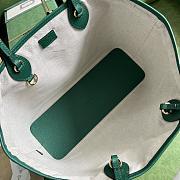 	 Bagsaaa Gucci Ophidia medium tote green bag - W38.5cm x H28.5cm x D15cm - 5