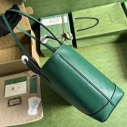 	 Bagsaaa Gucci Ophidia medium tote green bag - W38.5cm x H28.5cm x D15cm - 6