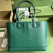 	 Bagsaaa Gucci Ophidia medium tote green bag - W38.5cm x H28.5cm x D15cm - 2