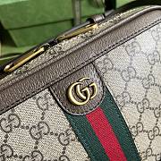 Bagsaaa Gucci Ophidia small shoulder bag with Web Beige - 24x16x7cm - 4