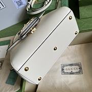 	 Bagsaaa Gucci Horsebit 1955 mini bag white  - 22x16x10.5cm - 5